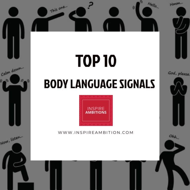 Top 10 des exemples de signaux de langage corporel et leur signification