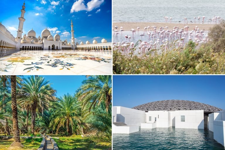 Attractions touristiques dans le désert d'Abu Dhabi