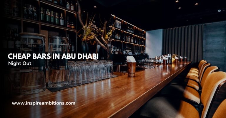 Bares baratos em Abu Dhabi – os melhores locais econômicos para sair à noite