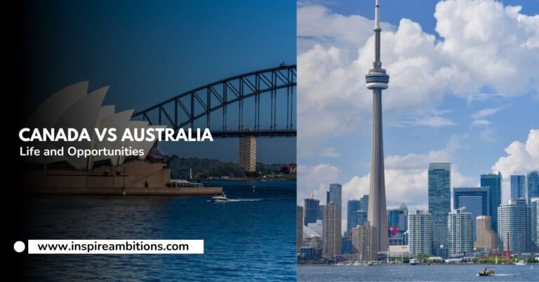 Canadá vs Australia: comparación de calidad de vida y oportunidades