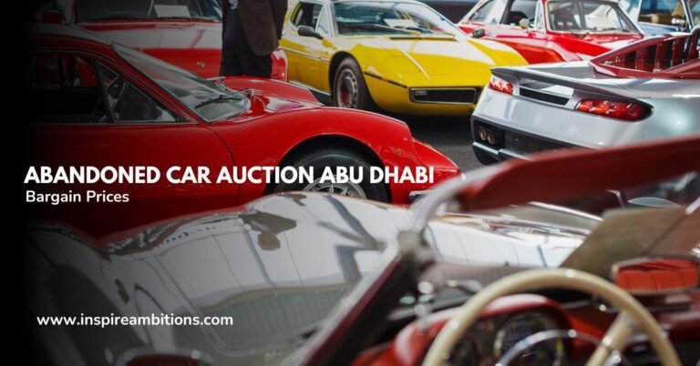Leilão de carros abandonados em Abu Dhabi – Seu guia para comprar a preços acessíveis