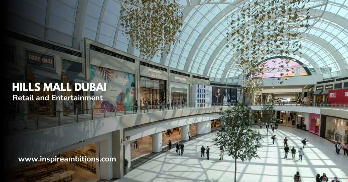 a large glass ceiling with people walking in it