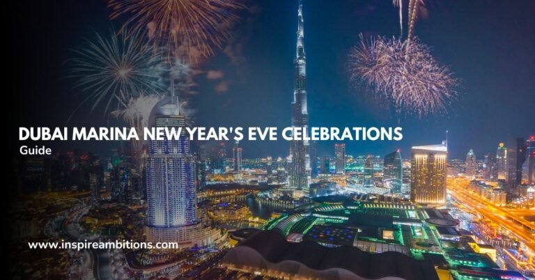 Празднование Нового года в Дубае Марина – феерия