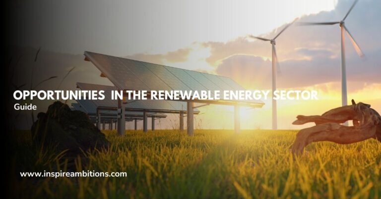 Quelles opportunités de carrière vous attendent dans le secteur des énergies renouvelables ?