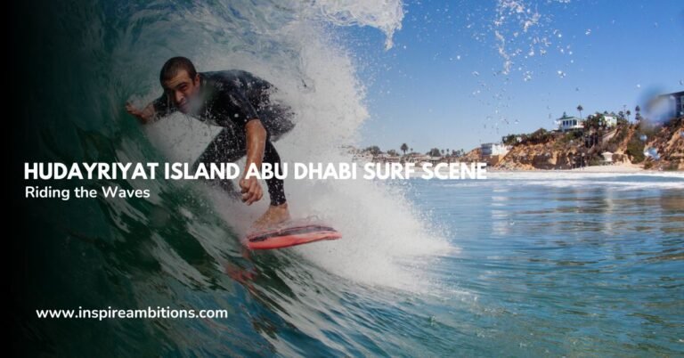 Cena de surf da Ilha Hudayriyat em Abu Dhabi – Um guia para surfar nas ondas