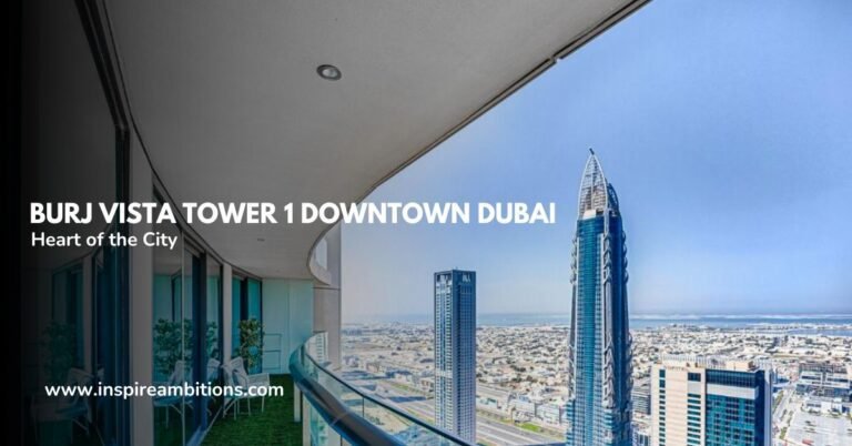 Burj Vista Tower 1 en el centro de Dubái: una maravilla arquitectónica en el corazón de la ciudad