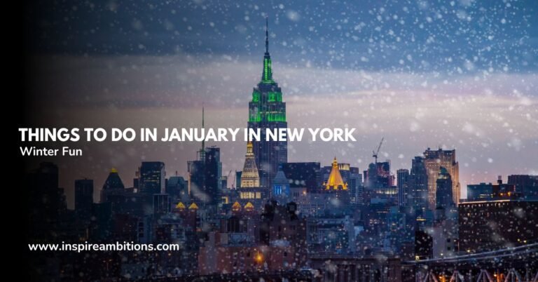 Coisas para fazer em janeiro em Nova York – seu guia definitivo para diversão no inverno