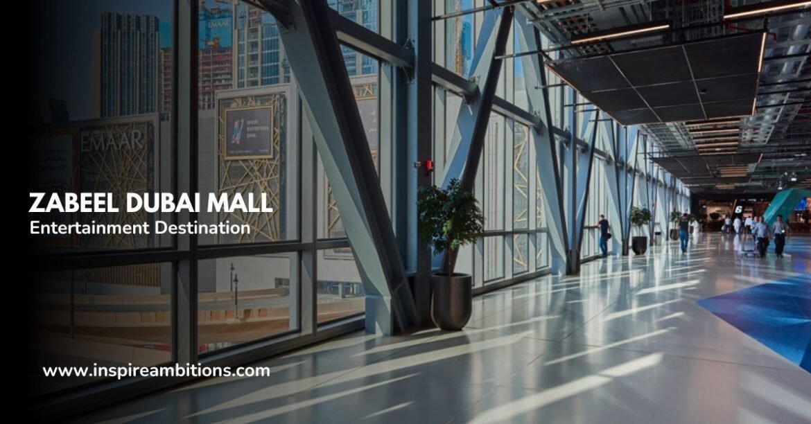 a man walking in a large building