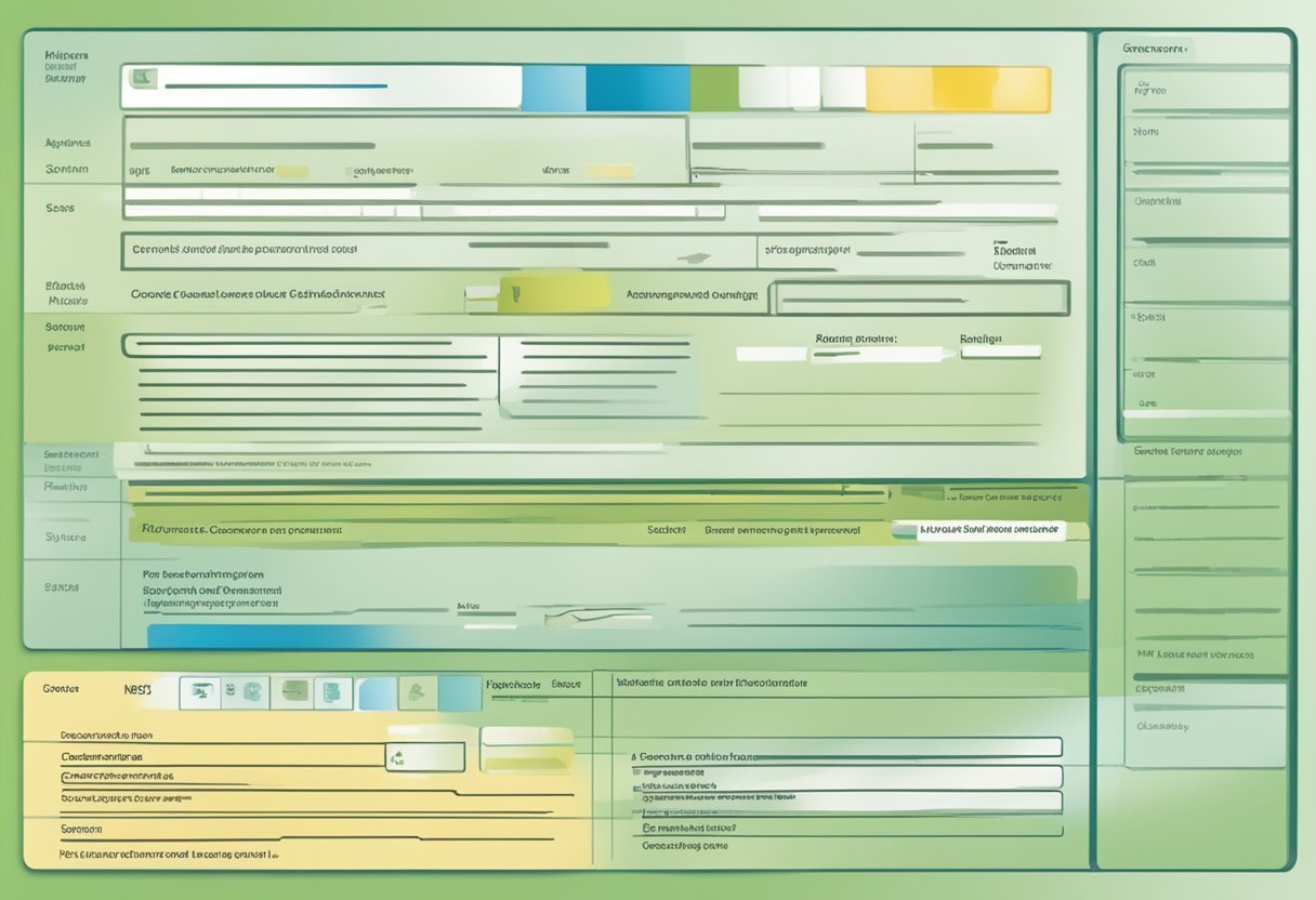 いくつかの異なる色のボックスが表示されたコンピューター画面。中程度の信頼度で自動的に生成された説明