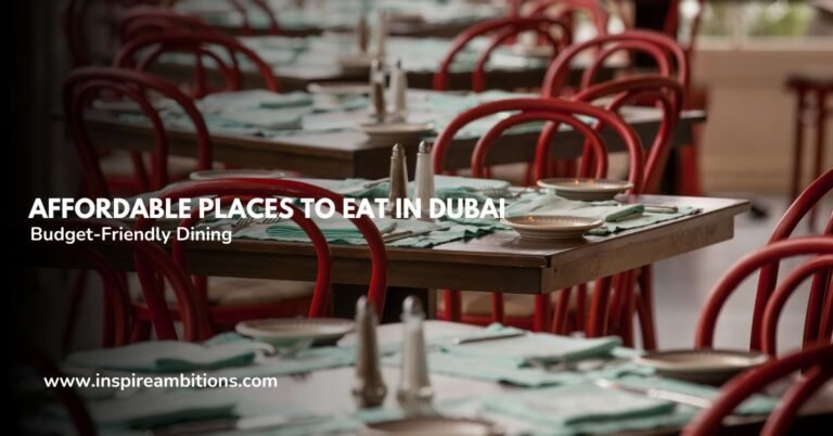 दुबई में खाने के लिए किफायती स्थान - बजट-अनुकूल भोजन के लिए आपकी मार्गदर्शिका