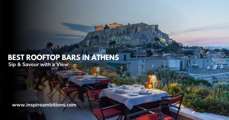 एथेंस में सर्वश्रेष्ठ रूफटॉप बार - एक दृश्य के साथ घूंट-घूंट और स्वाद