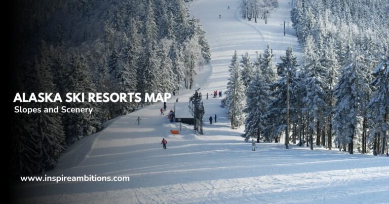 阿拉斯加滑雪胜地地图 - 最佳滑雪场和风景指南