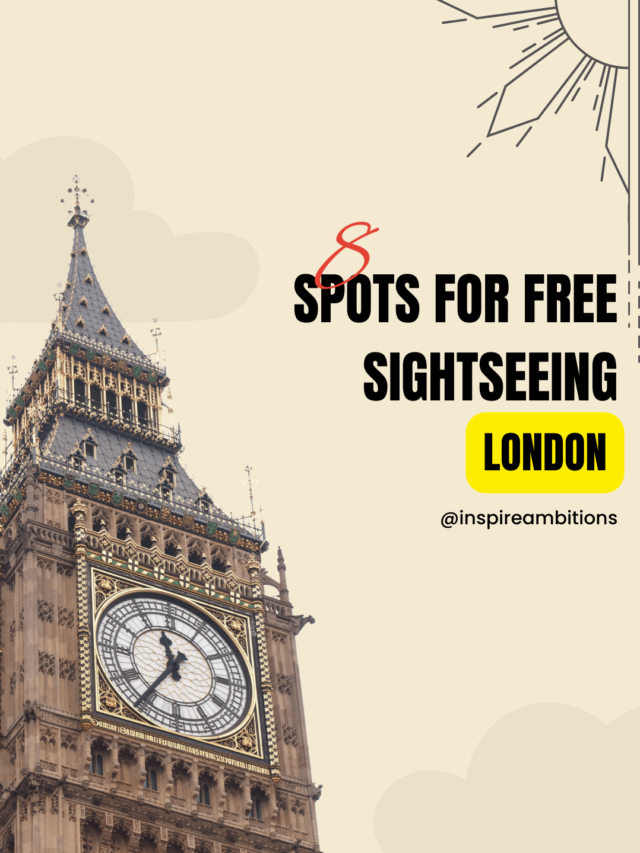 Free Views In London – Top Spots For No-Cost Sightseeing