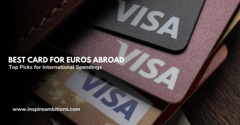 La mejor tarjeta para euros en el extranjero: las mejores opciones para gastos internacionales