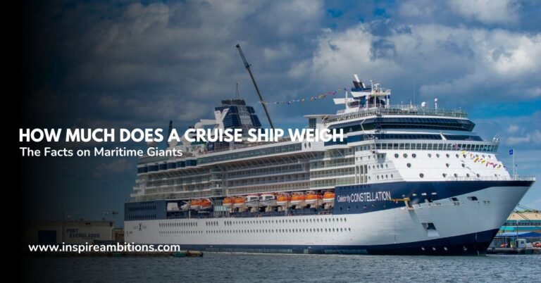 ¿Cuánto pesa un crucero? Los hechos sobre los gigantes marítimos
