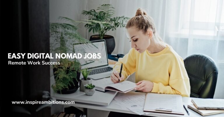 Emplois Easy Digital Nomad – Meilleures carrières pour réussir le travail à distance
