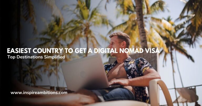 País mais fácil para obter um visto de nômade digital – principais destinos simplificados