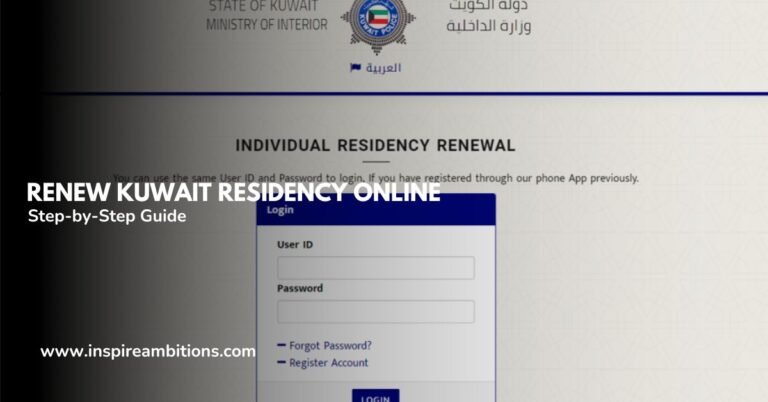 Renew Kuwait Residency Online – A Step-by-Step Guide