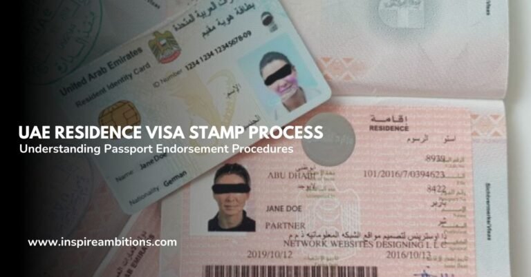 阿联酋居留签证盖章流程 – 了解护照签注程序