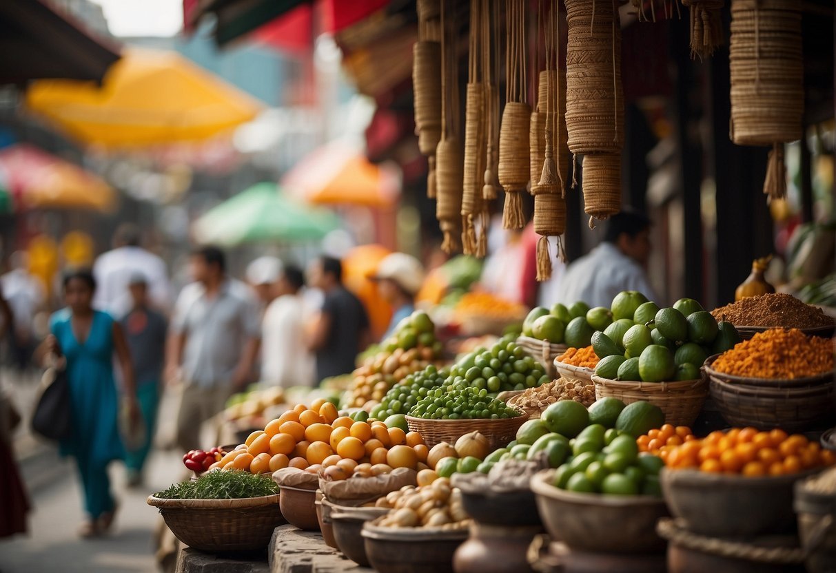 Vibrant street markets, ornate temples, and traditional music fill the air. A colorful tapestry of cultural experiences awaits, from local cuisine to historical landmarks