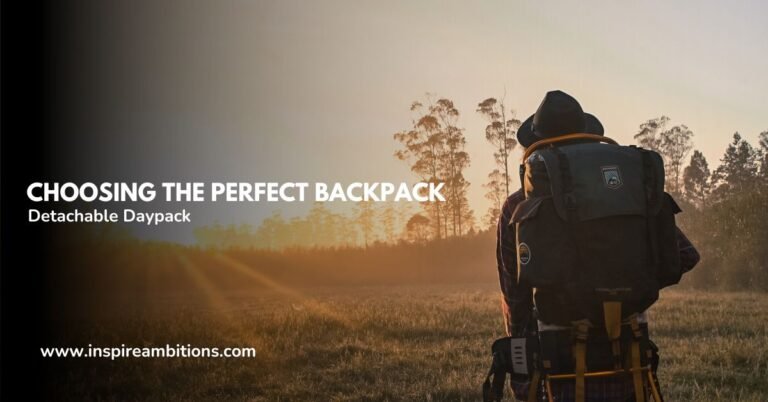 Best Travel Backpack with Detachable Daypack