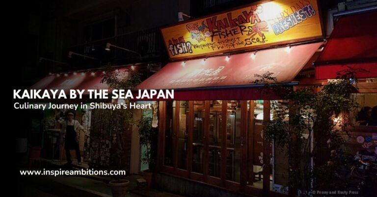 Kaikaya By The Sea Japan – A Culinary Journey in Shibuya’s Heart