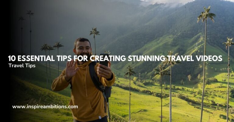 10 Essential Tips for Creating Stunning Travel Videos