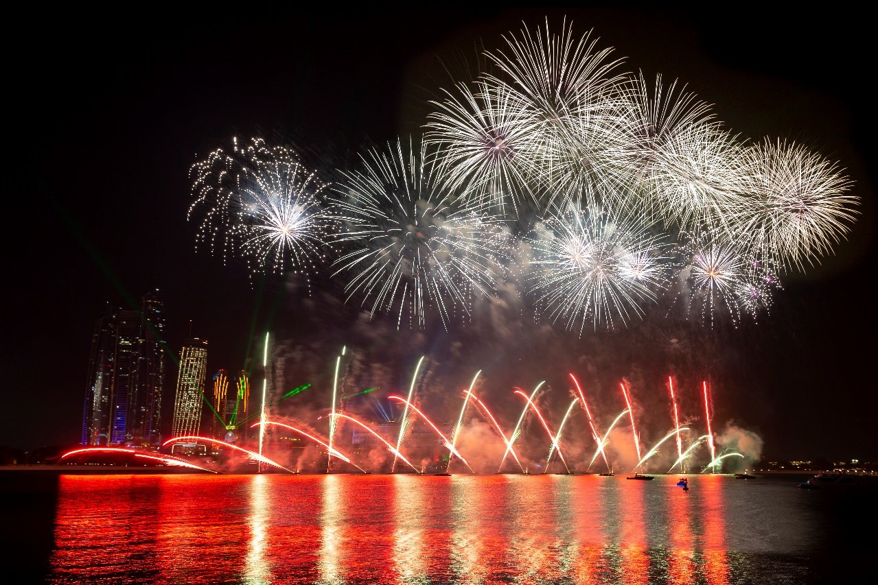 Fireworks in Abu Dhabi