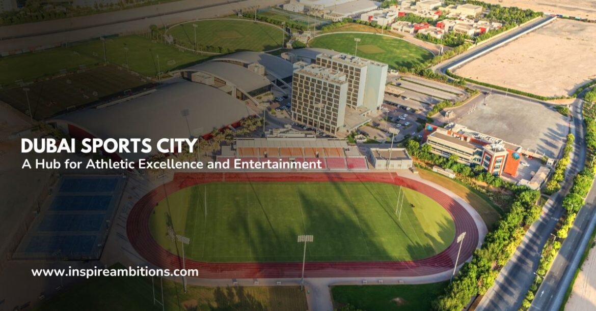 an aerial view of a stadium