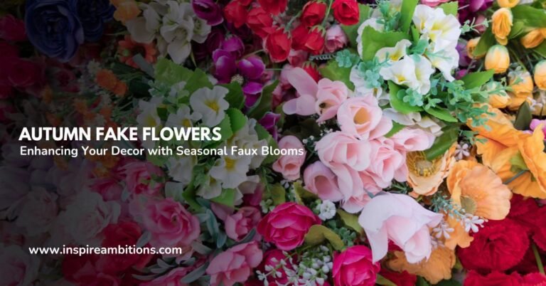 Autumn Fake Flowers – Enhancing Your Decor with Seasonal Faux Blooms