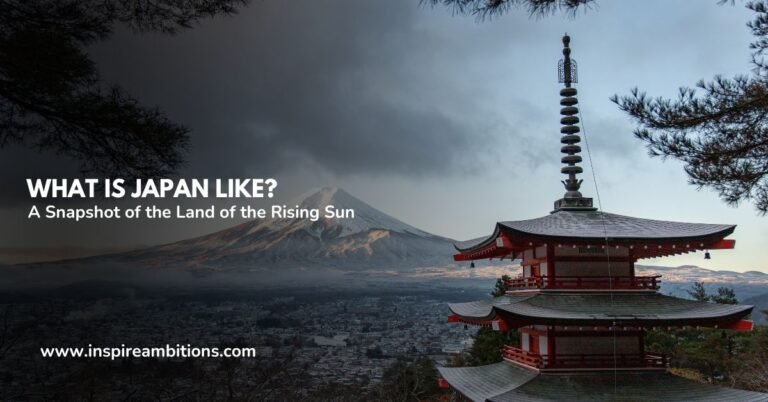 What is Japan Like – A Snapshot of the Land of the Rising Sun