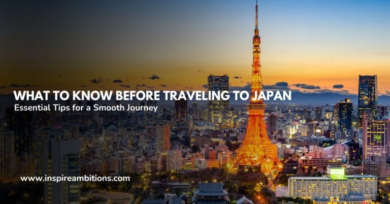 What to Know Before Traveling to Japan? – Essential Tips for a Smooth Journey