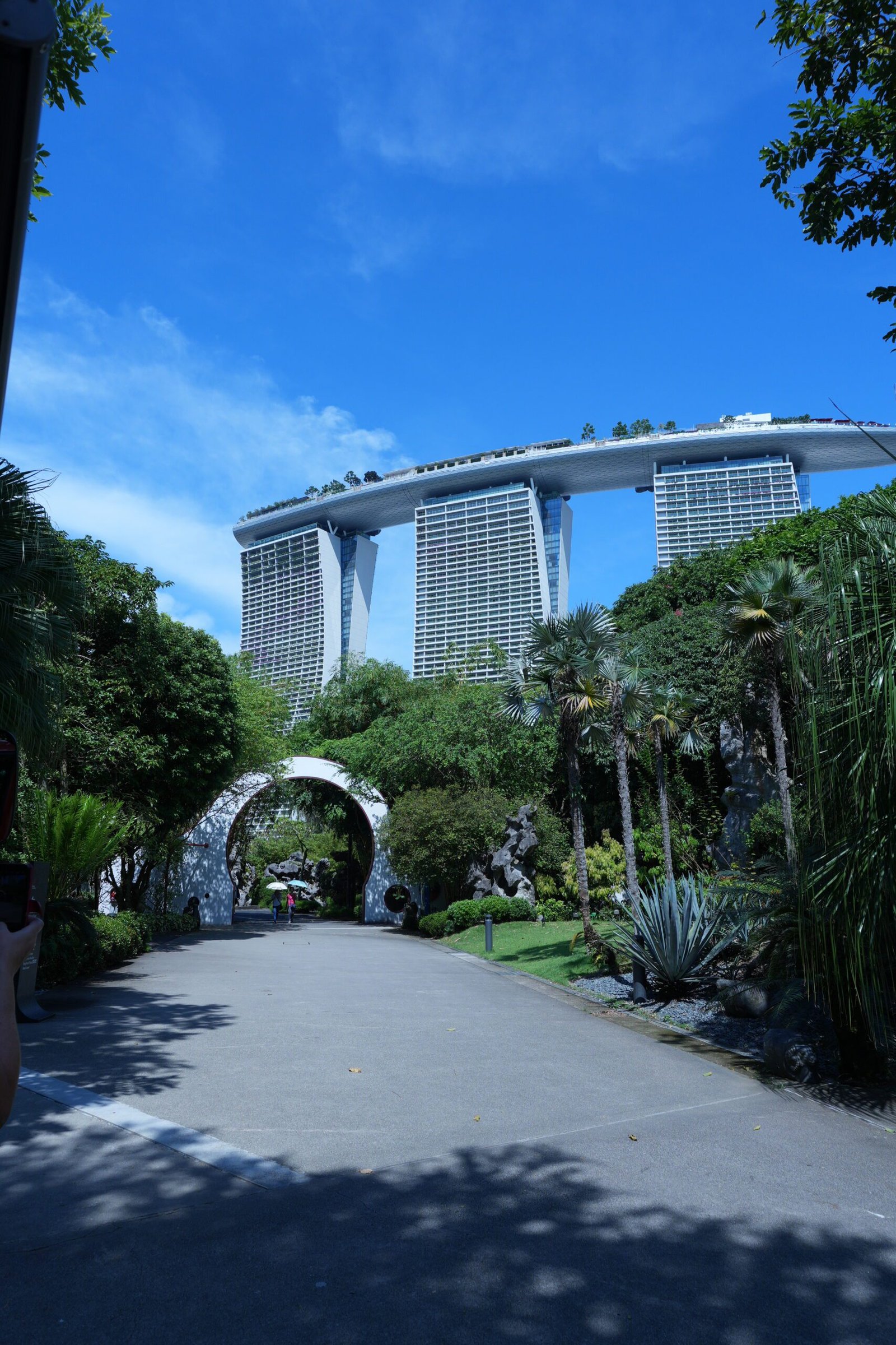 a road leading to a building