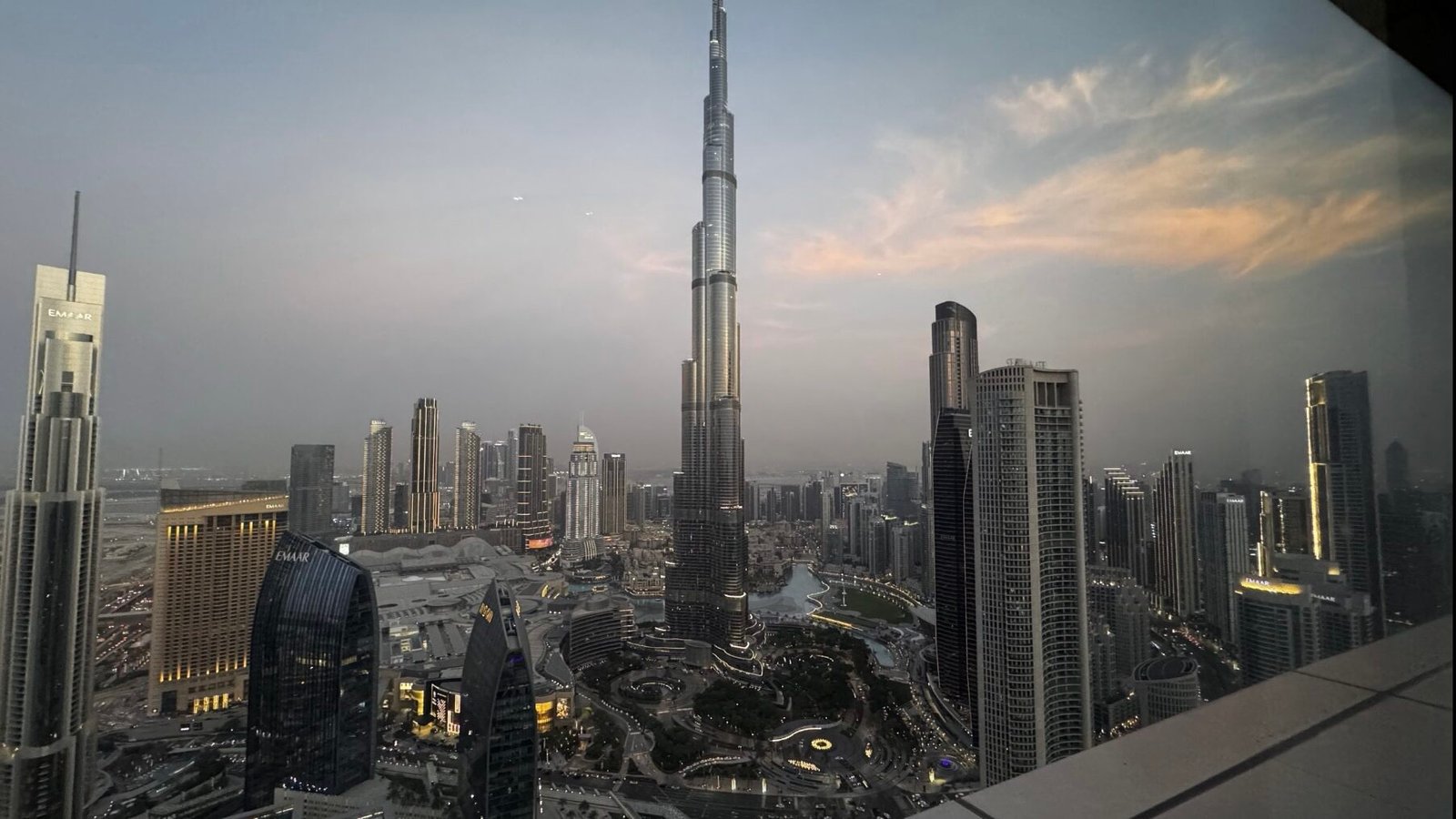 ترقية نافورة دبي