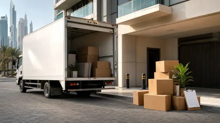 moving truck rental Dubai booking checklist