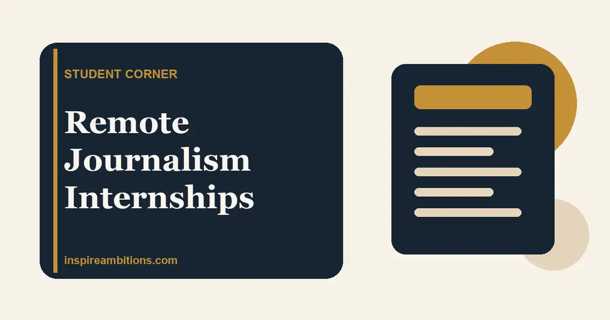 Remote Journalism Internships: How To Get Real Editorial Experience