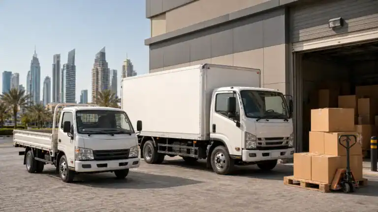 rental truck Dubai commercial truck hire checklist