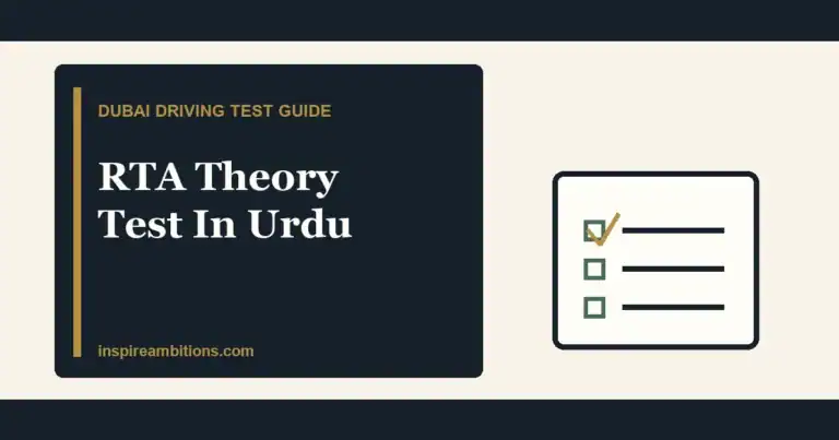 RTA theory test Urdu Dubai practice and language guide