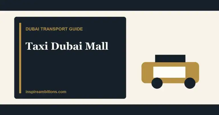 taxi Dubai Mall pickup points fares and exit tips