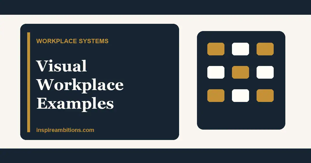 visual workplace examples for office and operations teams
