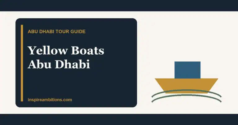 Yellow Boats Abu Dhabi Corniche Yas and booking guide