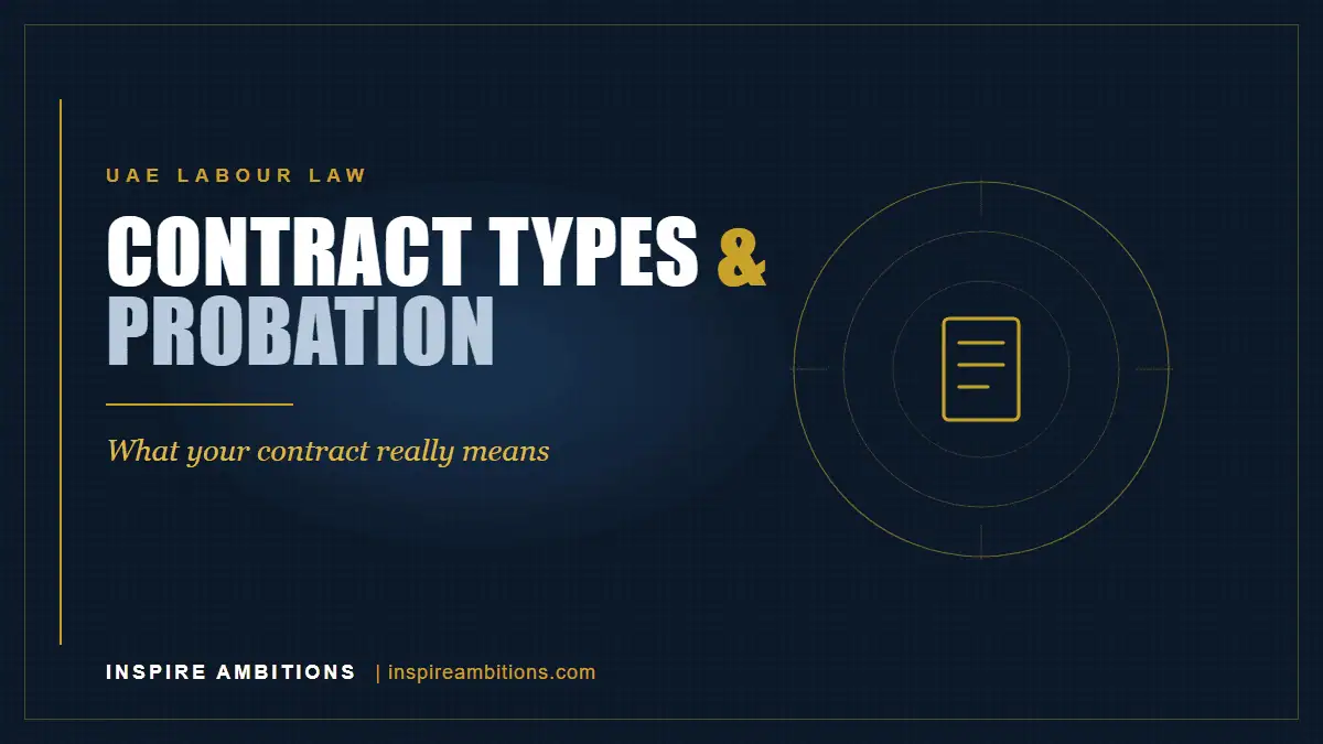 UAE labour contract types