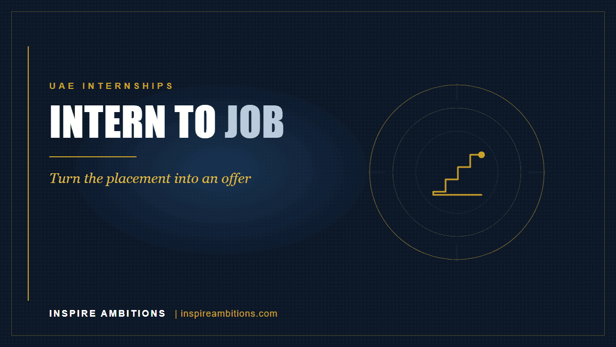 Internship to full time job